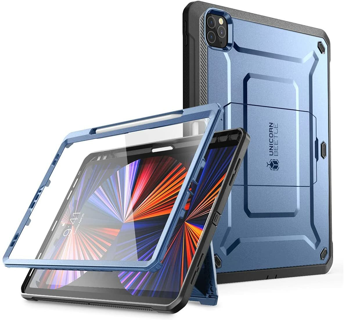 For iPad Pro 12.9″ 11″ (2022-2018 Release) SUPCASE Rugged Case 360 Screen Cover