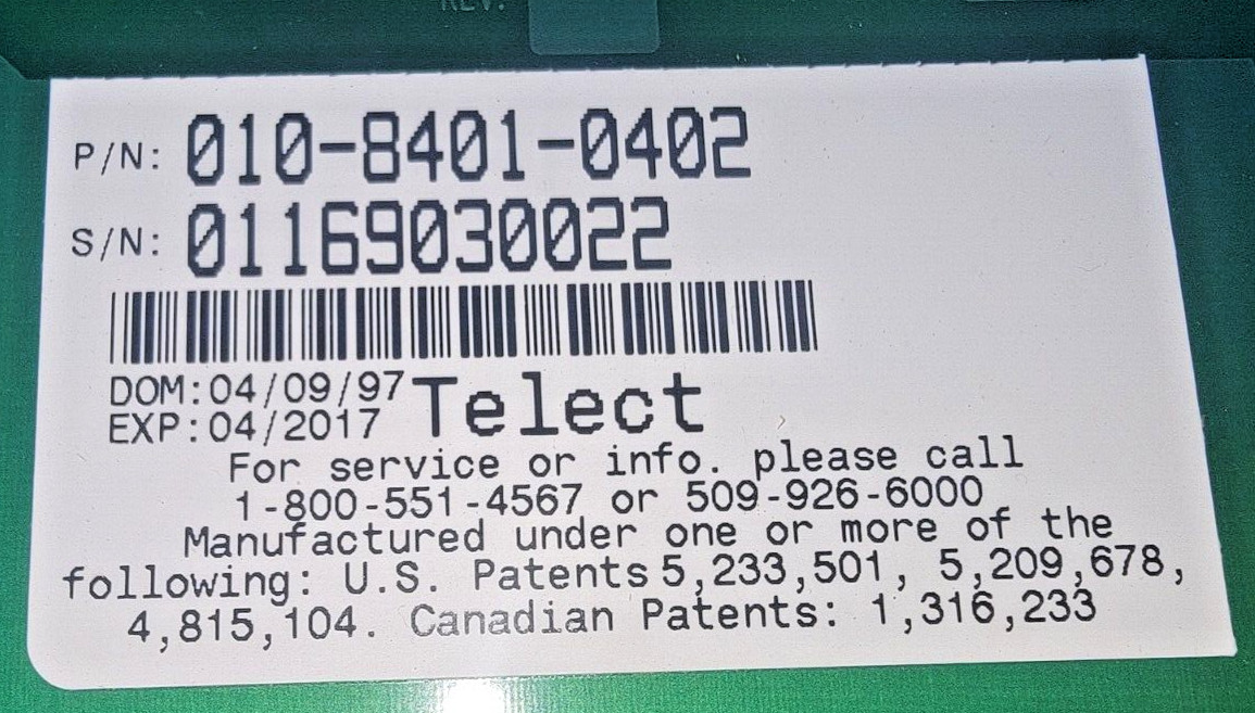 TELLABS, 010-8401-0402, T3PQAS22AA, TELEMIX DSX-3 MODULE, PRE-OWNED