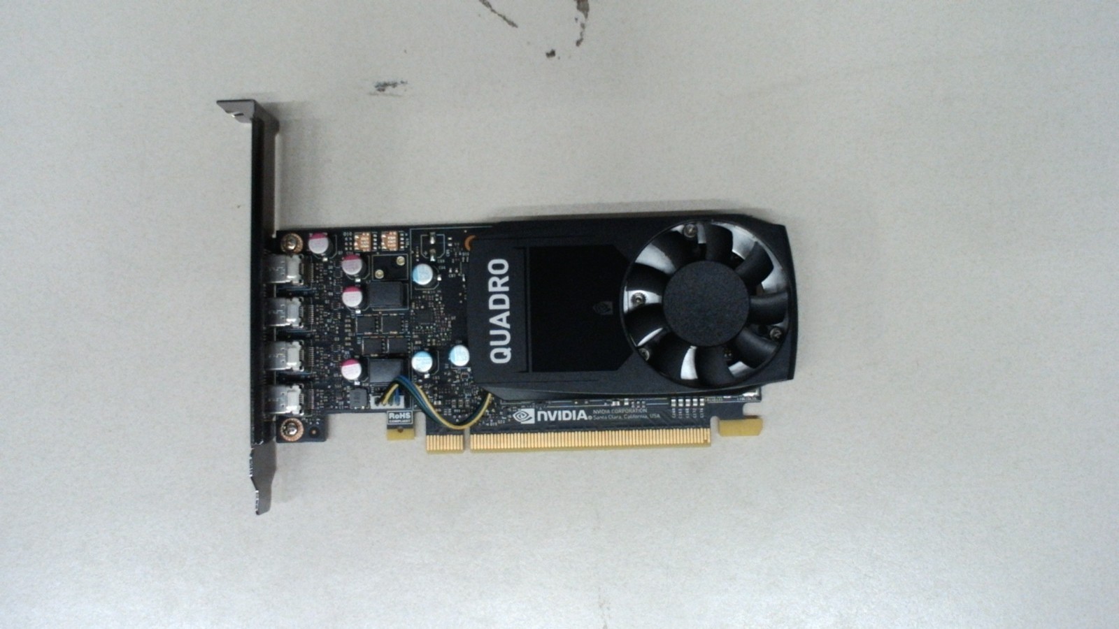 NVIDIA Quadro P600 2GB GDDR5 Graphics Card