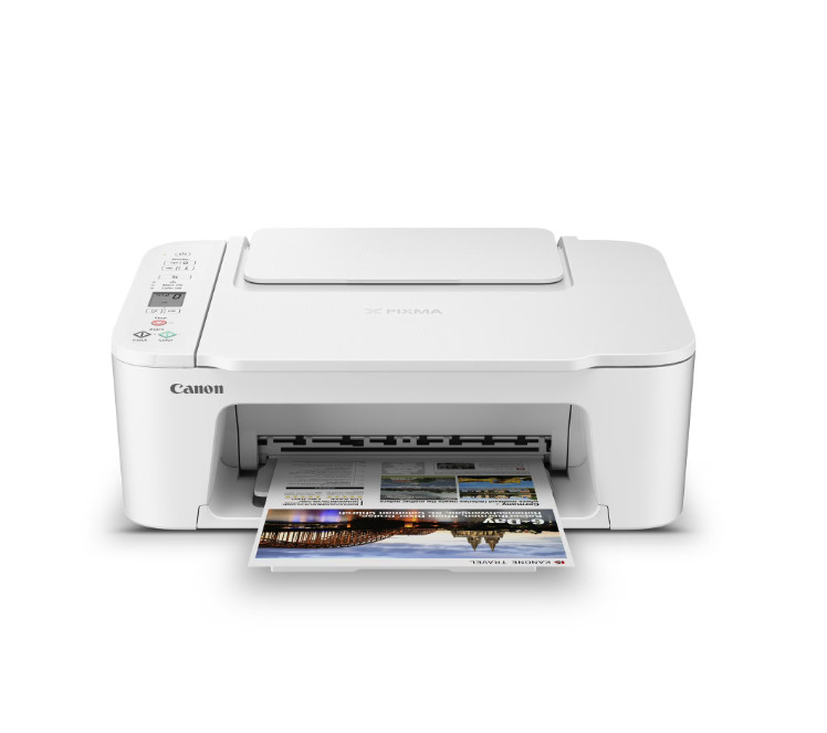 Canon PIXMA TS3722 Wireless All-In-One Inkjet Printer for Home Office