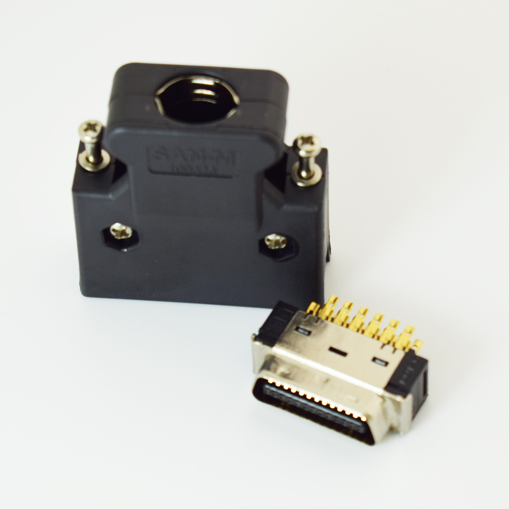 50sets SCSI MDR Connectors 26Pin Replace for 3M 10126-3000PE SCSI servo driver