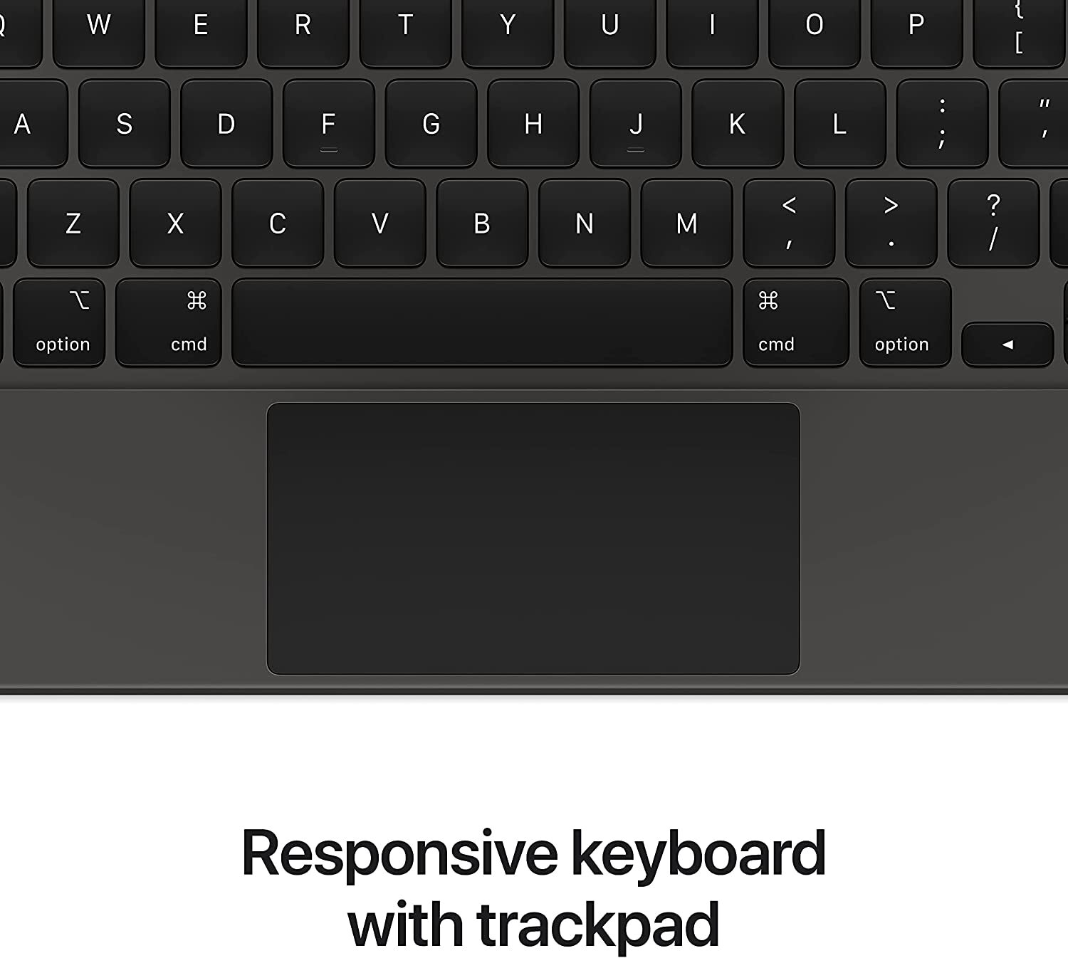 Apple iPad Magic Keyboard for iPad Pro 12.9″ 6th,5th,4th and 3 – Black MJQK3LL/A