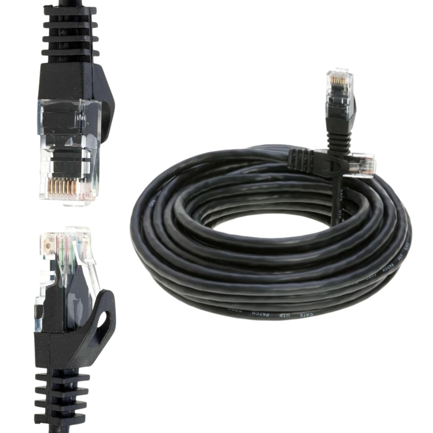 100 ft feet Cat5 Cable CAT5E RJ45 LAN Network Ethernet Router Switch Patch Cord