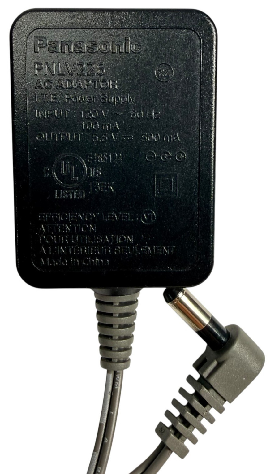 OEM Panasonic AC Adaptor Power Supply Charger PNLV226 5.5V 500mA 120v