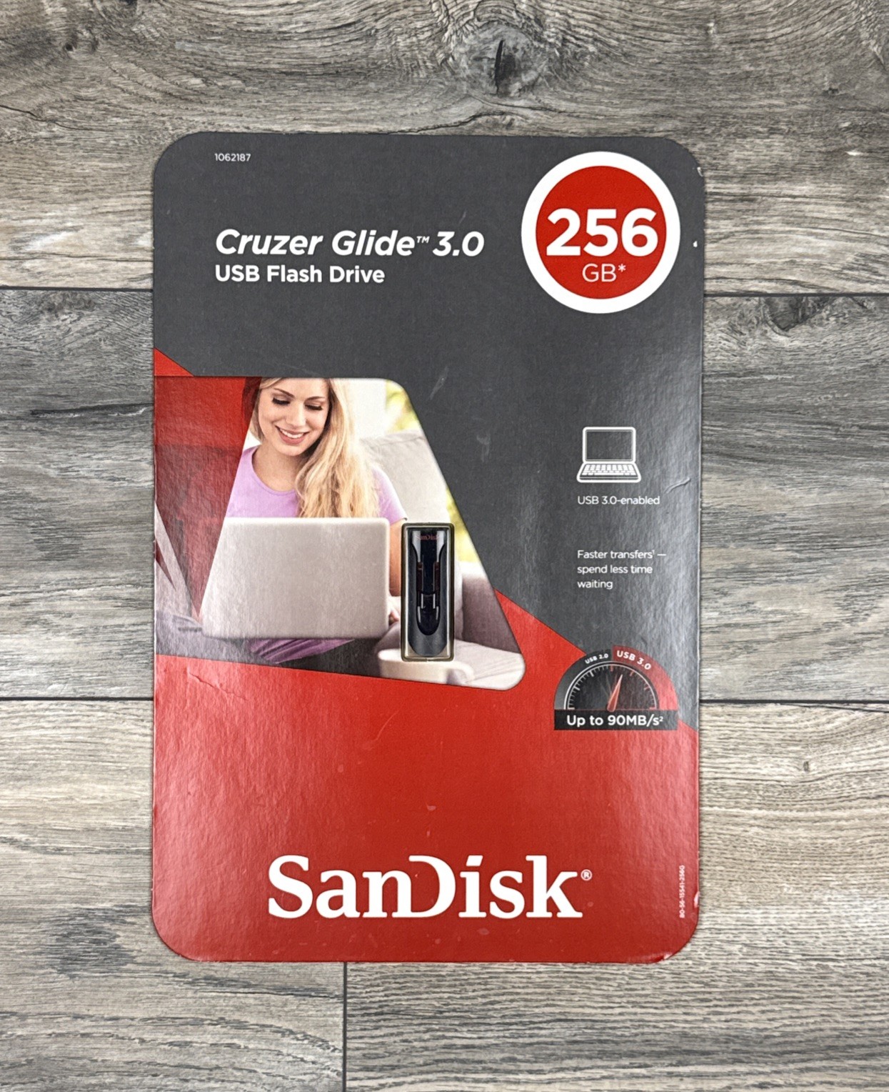 Western Digital SanDisk Cruzer Glide 256GB USB 3.0 Flash Drive New In Package