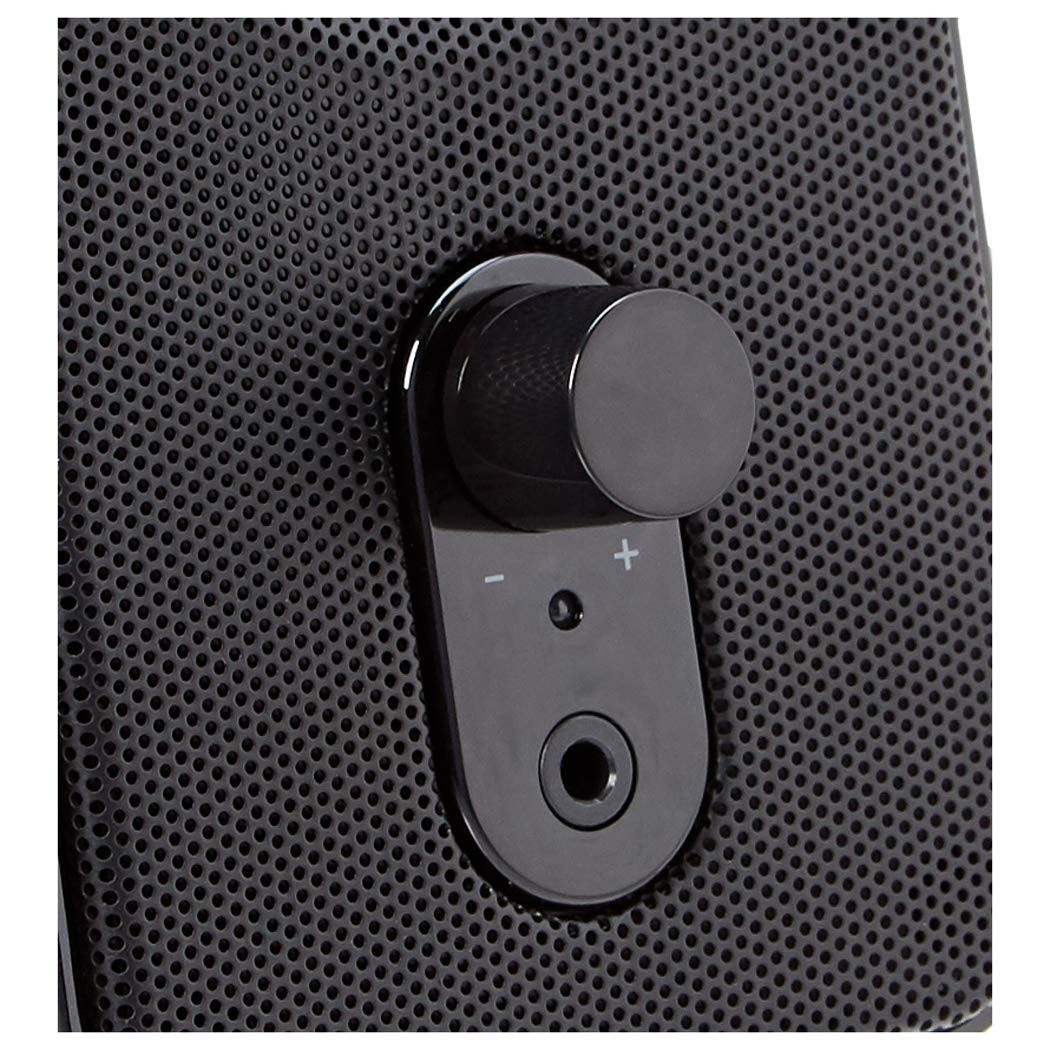Amazon Basics AC-Powered Computer Speakers for Desktop or 1-Pack, Black