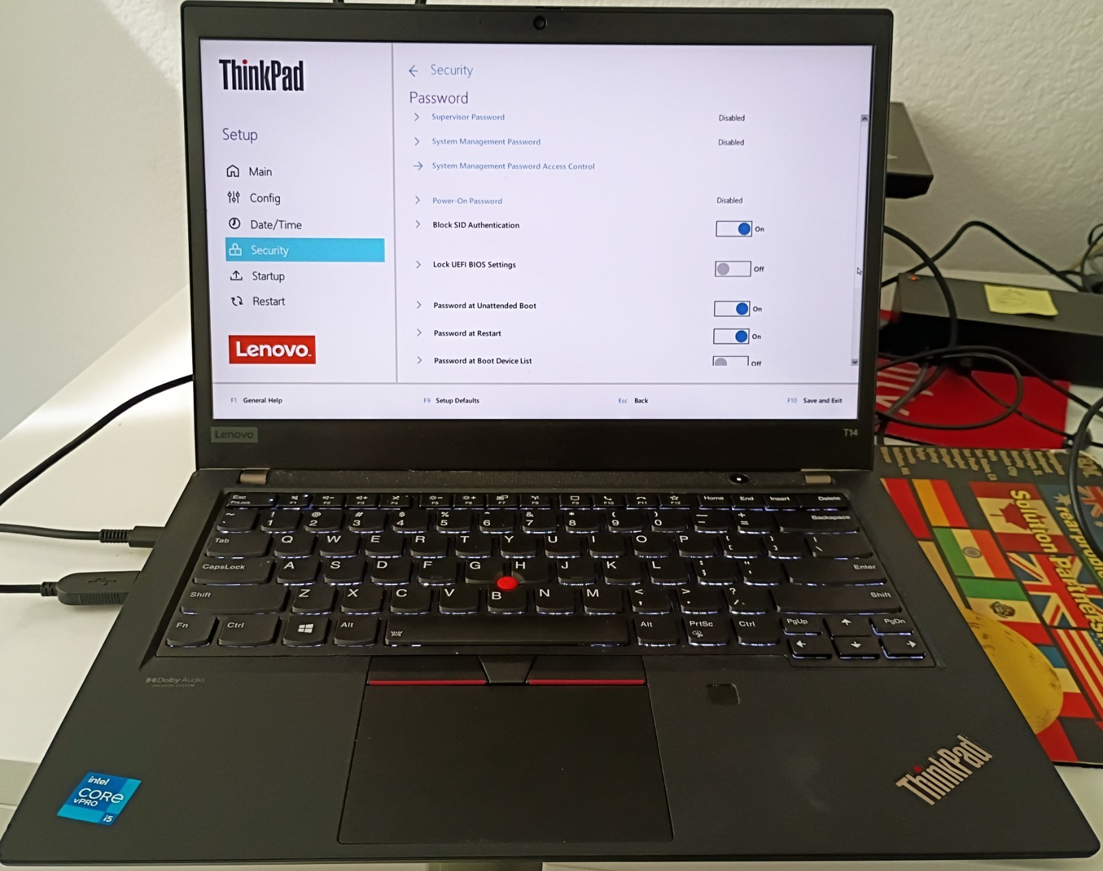 Lenovo ThinkPad T14 Gen2i Intel i5-1145G7 16GB 500GB Win 11 Pro. Please read!