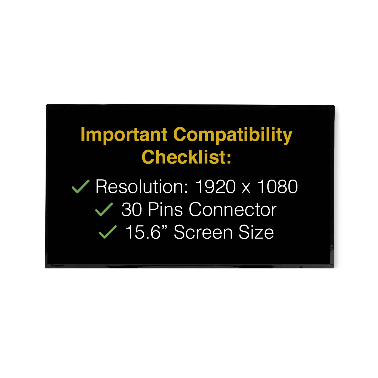 Dell 35KKP 30 Pins Screen Replacement LCD LED Display With Tools