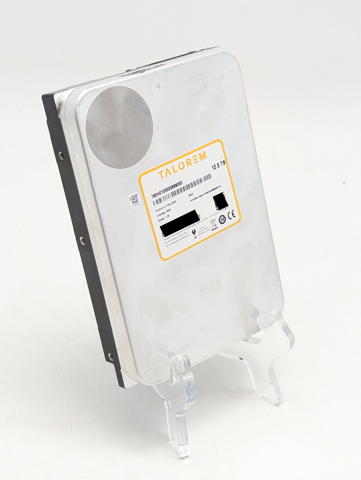 Talorem 12TB SAS HDD 3.5″ Internal Desktop Drive (T8EHD12000358820C) RFB OB