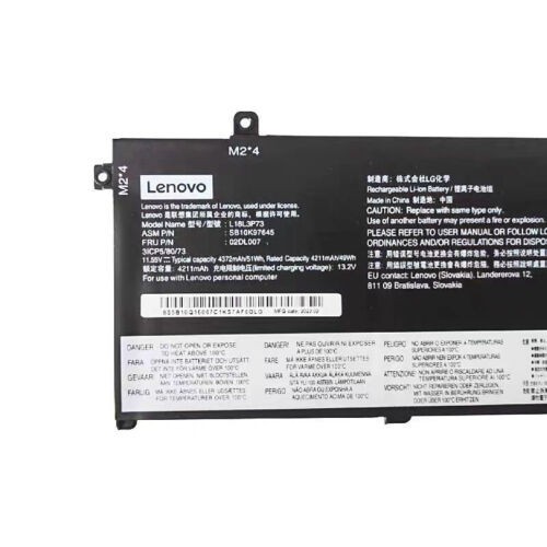 Genuine L18M3P73 Battery For Lenovo ThinkPad T490 T495 P43S T14 02DL007 SB10K976