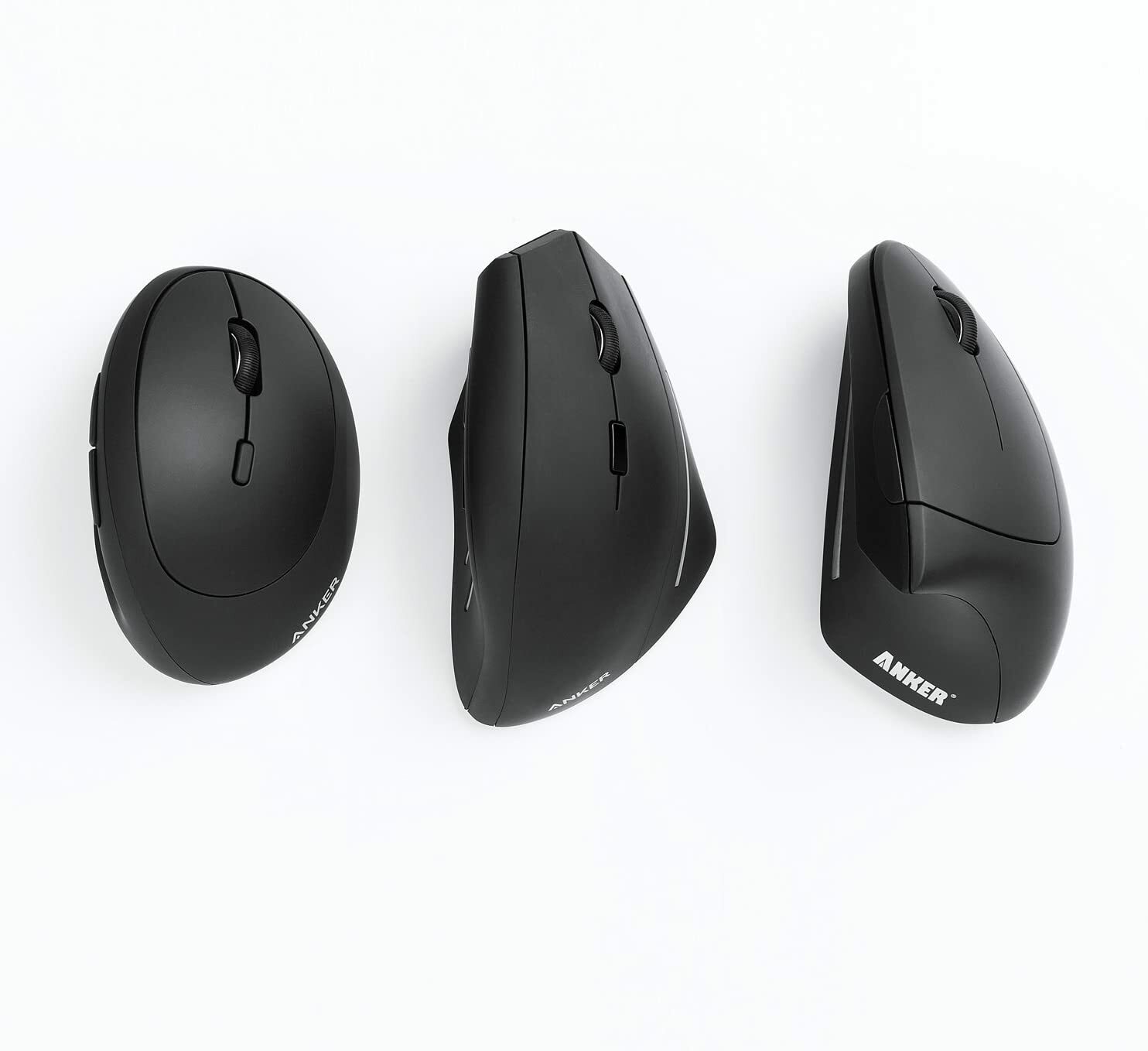 Anker Ergonomic Optical Vertical Mouse 1000/1600 DPI 5 Key Gaming Mice|USB Wired