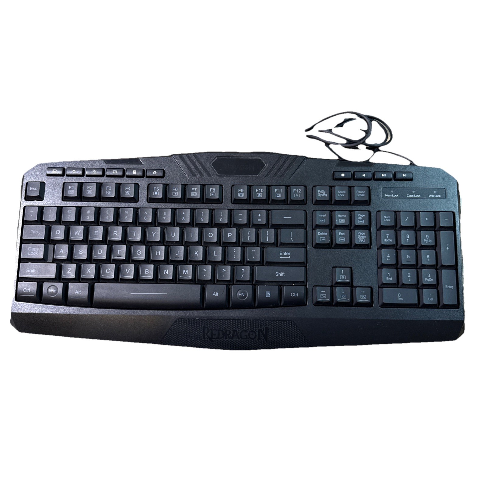 Red Dragon Wired Keyboard S101-3 Untested