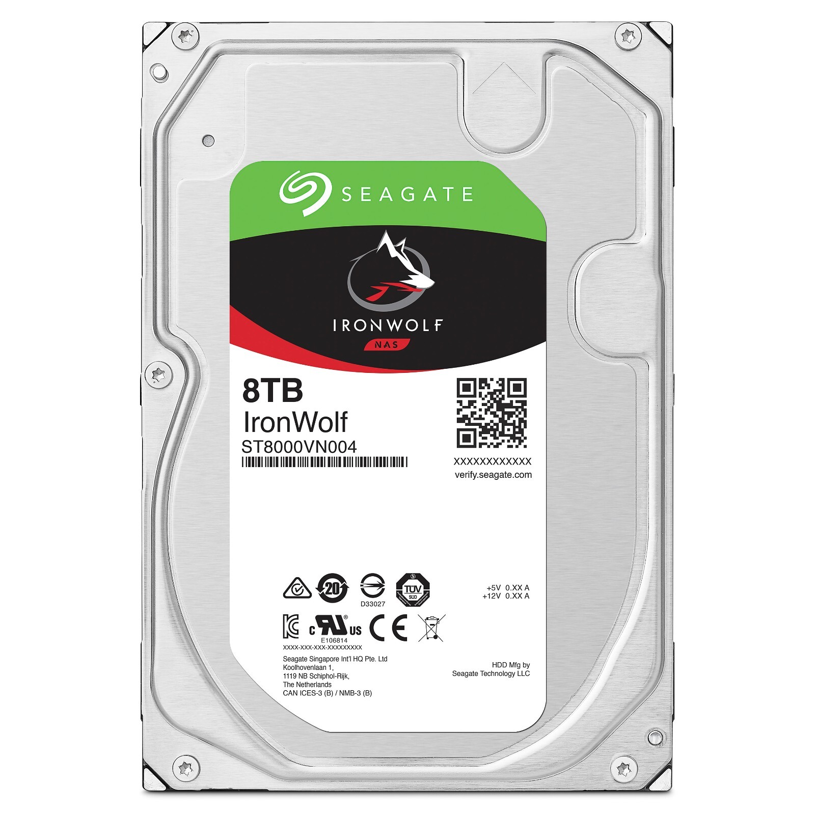 Seagate IronWolf NAS 8TB ST8000VN004