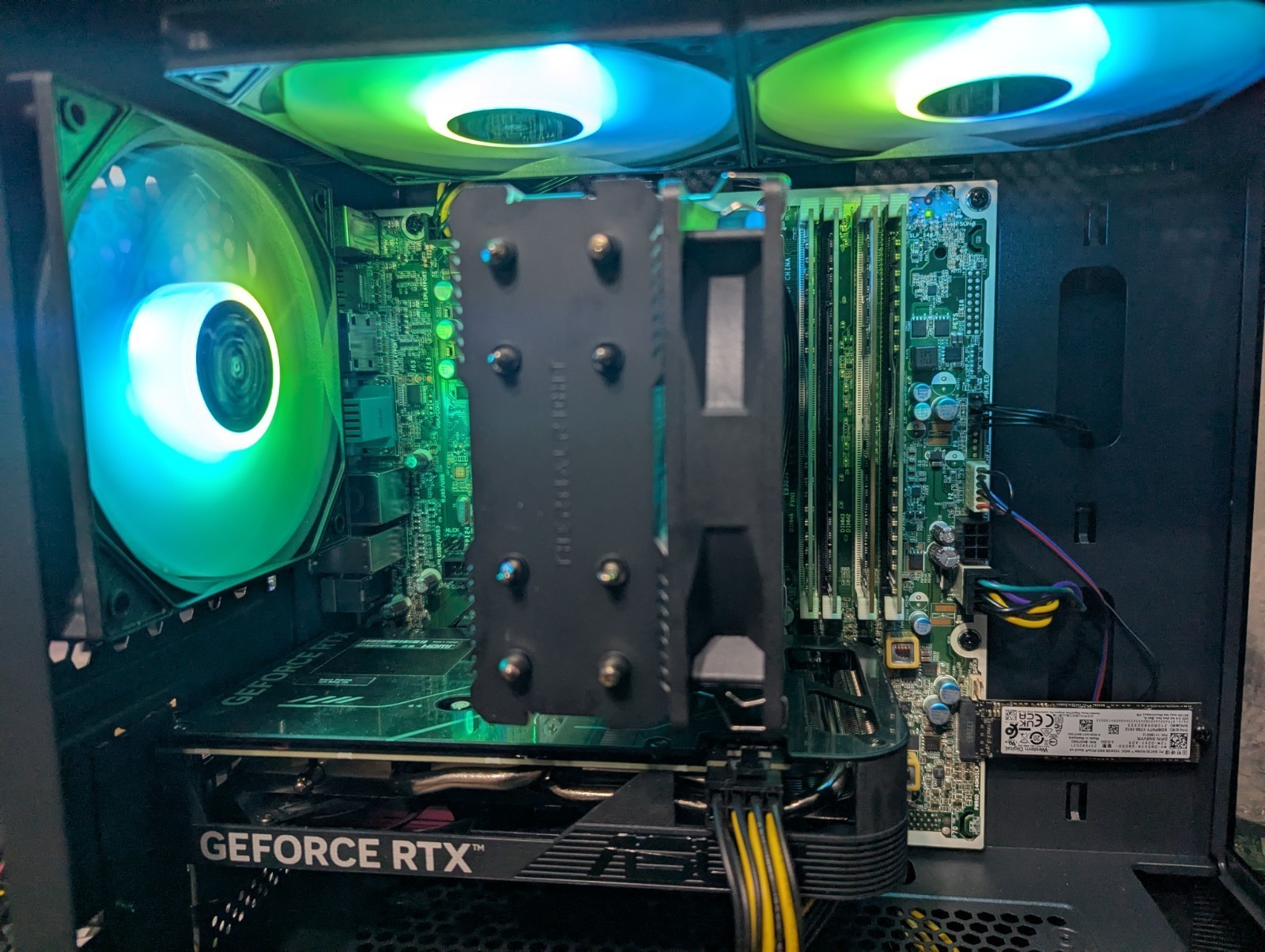 ARGB Gaming Desktop i7 PC Up to 64GB RAM 1TB SSD RTX 4060 Win11 Wifi