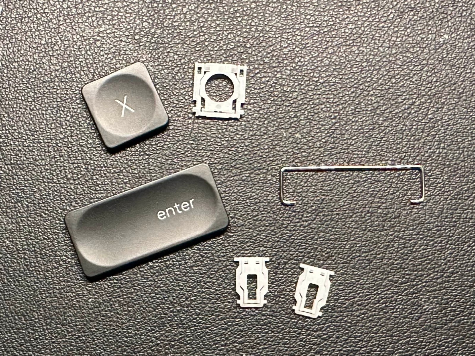 Logitech MX Keys – (1) Single OEM Replacement Key Cap and Hinge