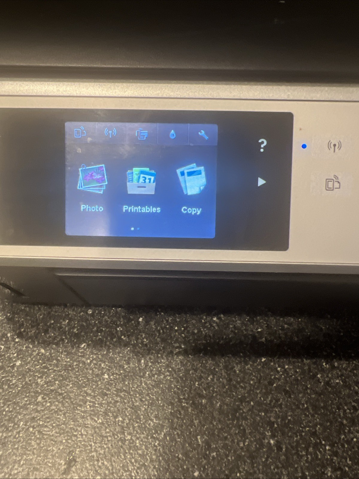 HP ENVY 5530 All-In-One Inkjet Printer. Clean/Tested. Power Cord YES. With Ink