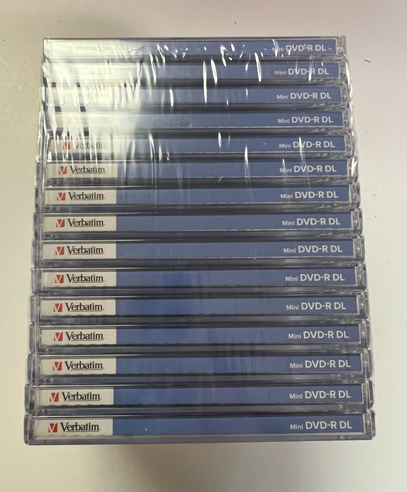 15-Pack Verbatim 2.6GB 4X Mini DVD-R DL Dual Layer Discs with Case For Camcorder
