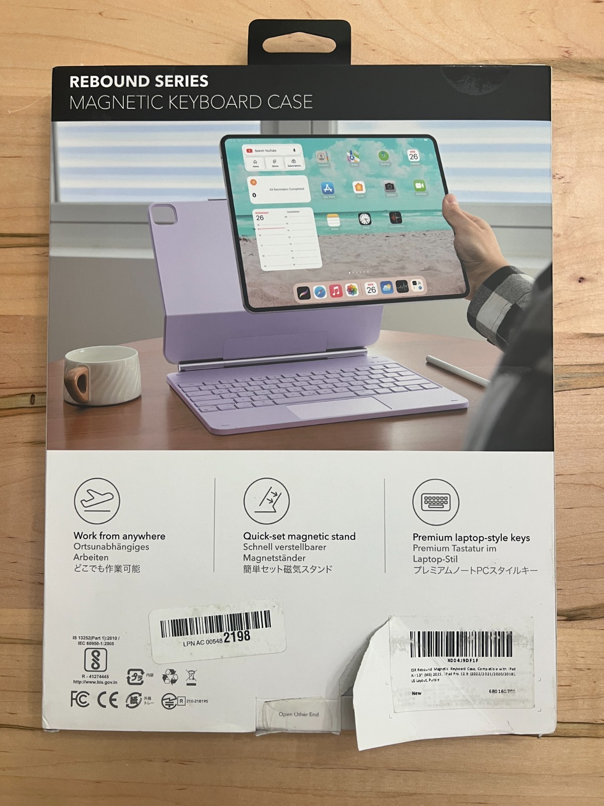 Magic Keyboard iPad Air 13 M4/M3/M2 (2026/2025/2024) 12.9 inch (6th/5th/5th/3rd)