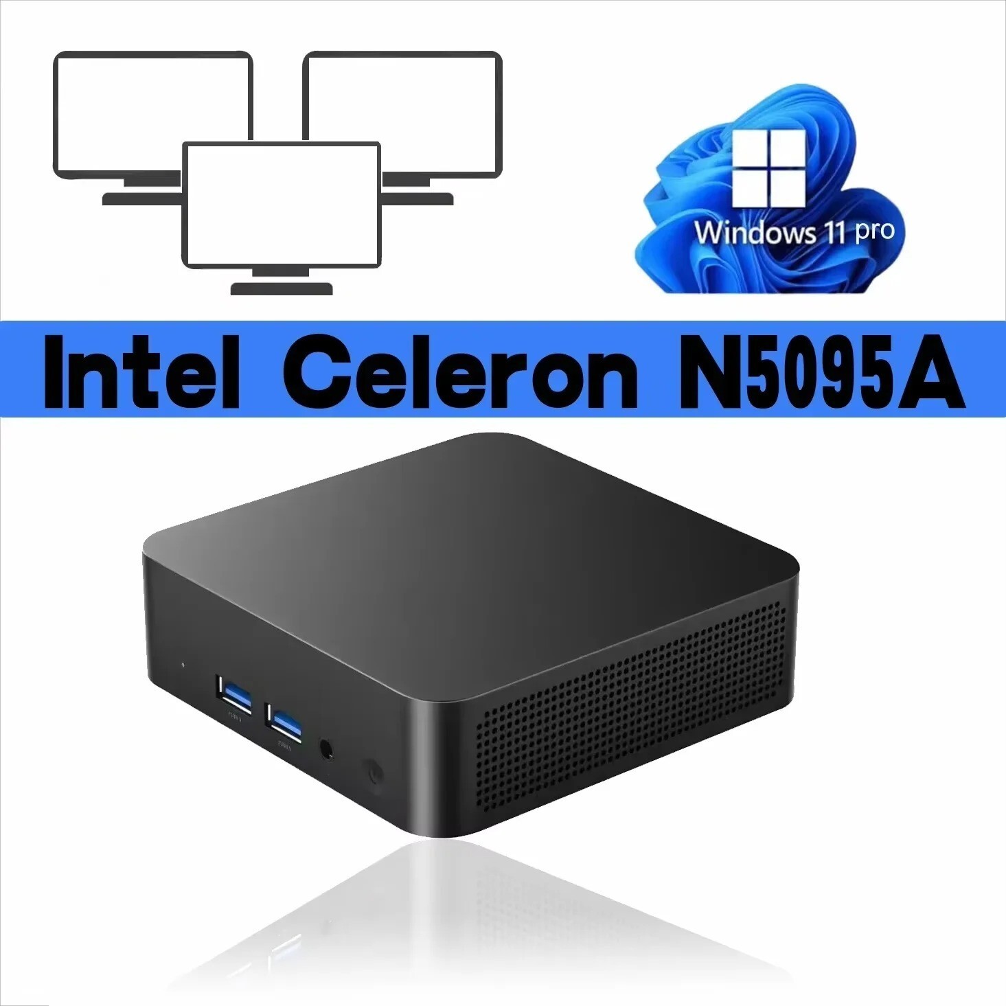 PC Windows 11 Intel Core I9 8950HK N5095A Desktop Pc Gaming Computer 16GB DDR4