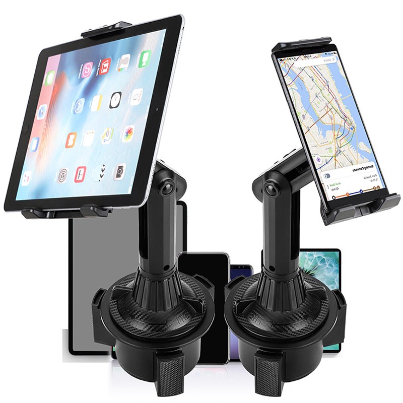 Car Cup Holder Stand Universal For Cell Phone Adjustable Height & Multi-Angle US