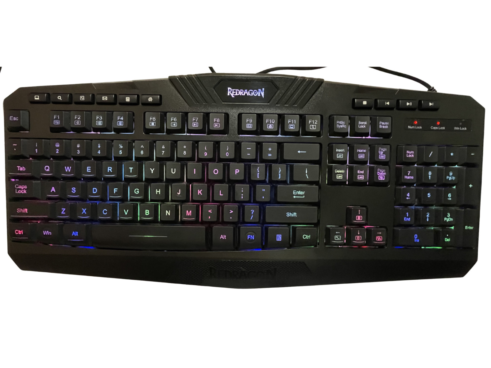 Redragon S101-3 Wired RGB Gaming Keyboard – Tested Working Perfectly