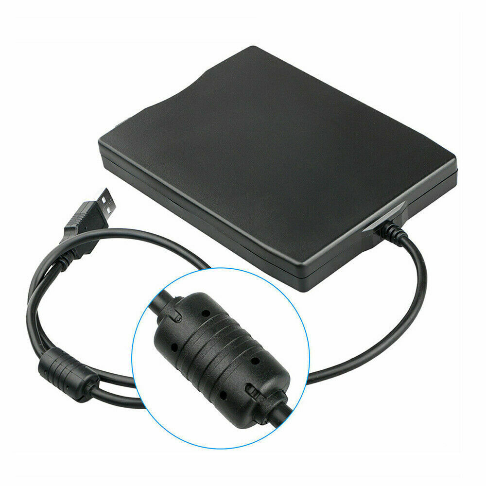 USB 2.0 3.5 inch Portable External Floppy Disk Drive 1.44Mb Reader FDD PC Laptop