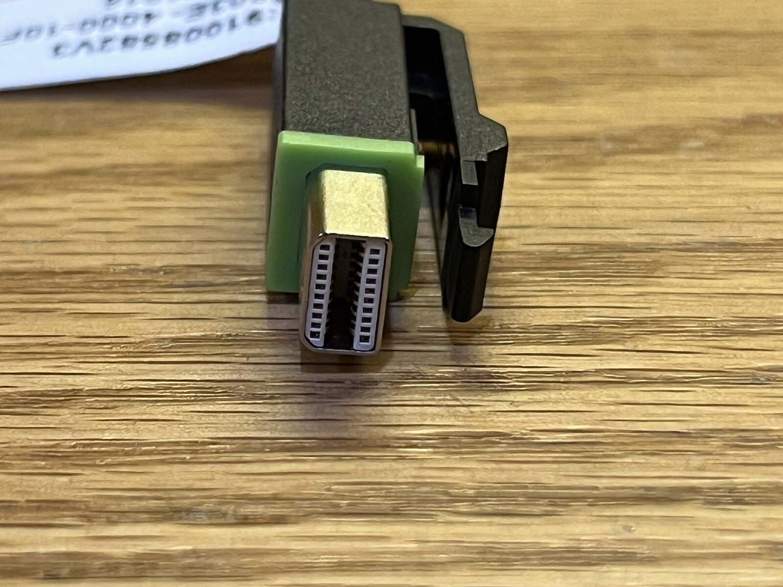 Lot of (4) PNY Mini DisplayPort Male to DisplayPort Female Adapter 91008582V3