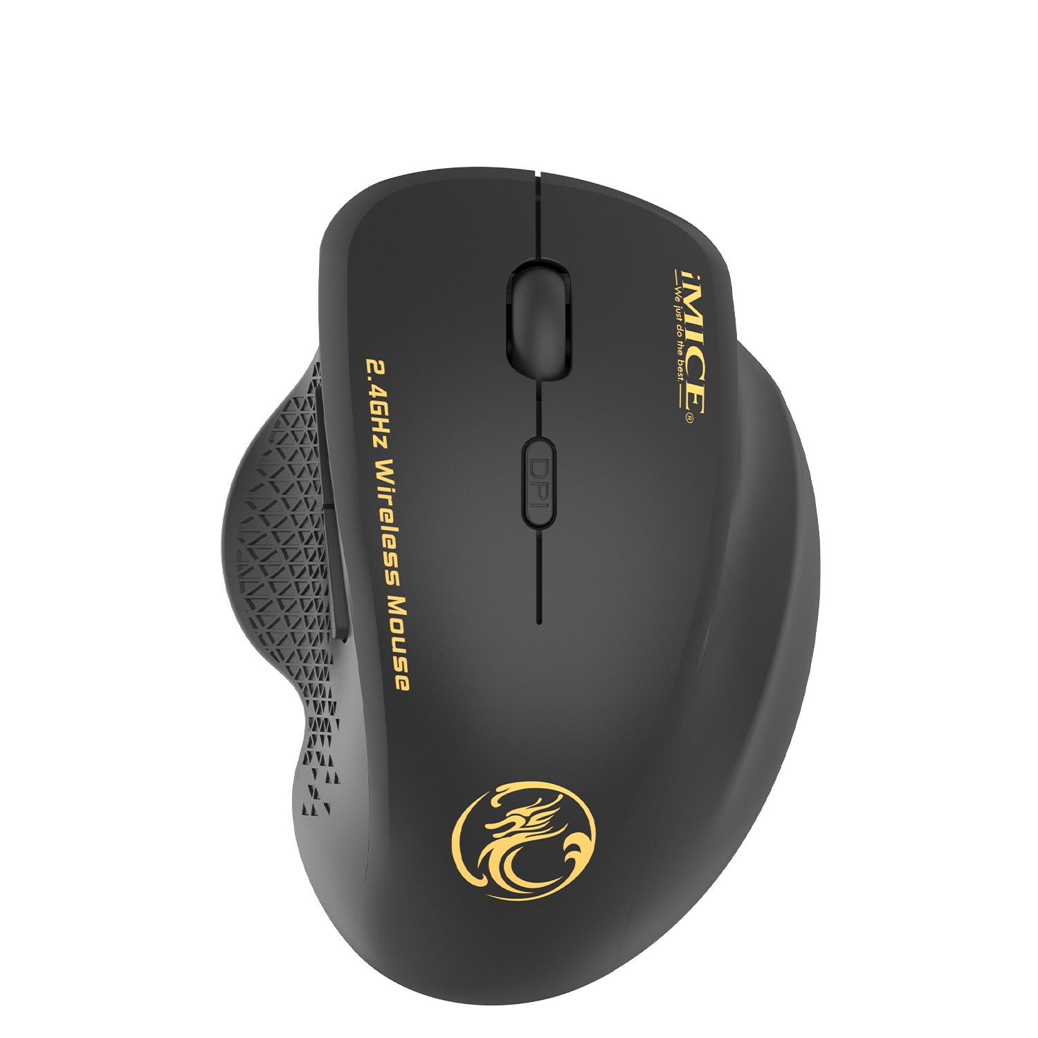 2.4GHz Wireless Optical Mouse Computer Mice 6 Buttons & USB Receiver for Laptop