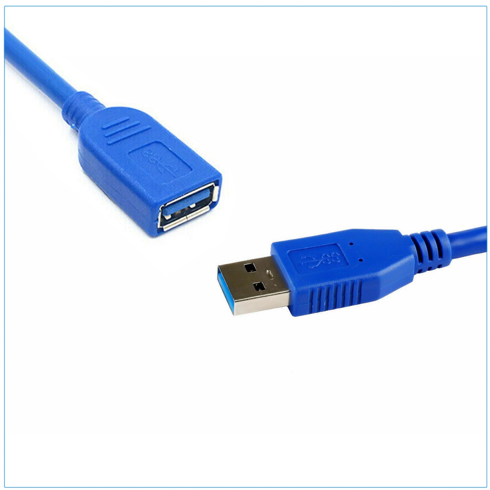USB 3.0 Extender Extension Cable Cord Type A Male to Female 2-10FT HIGH SPEED