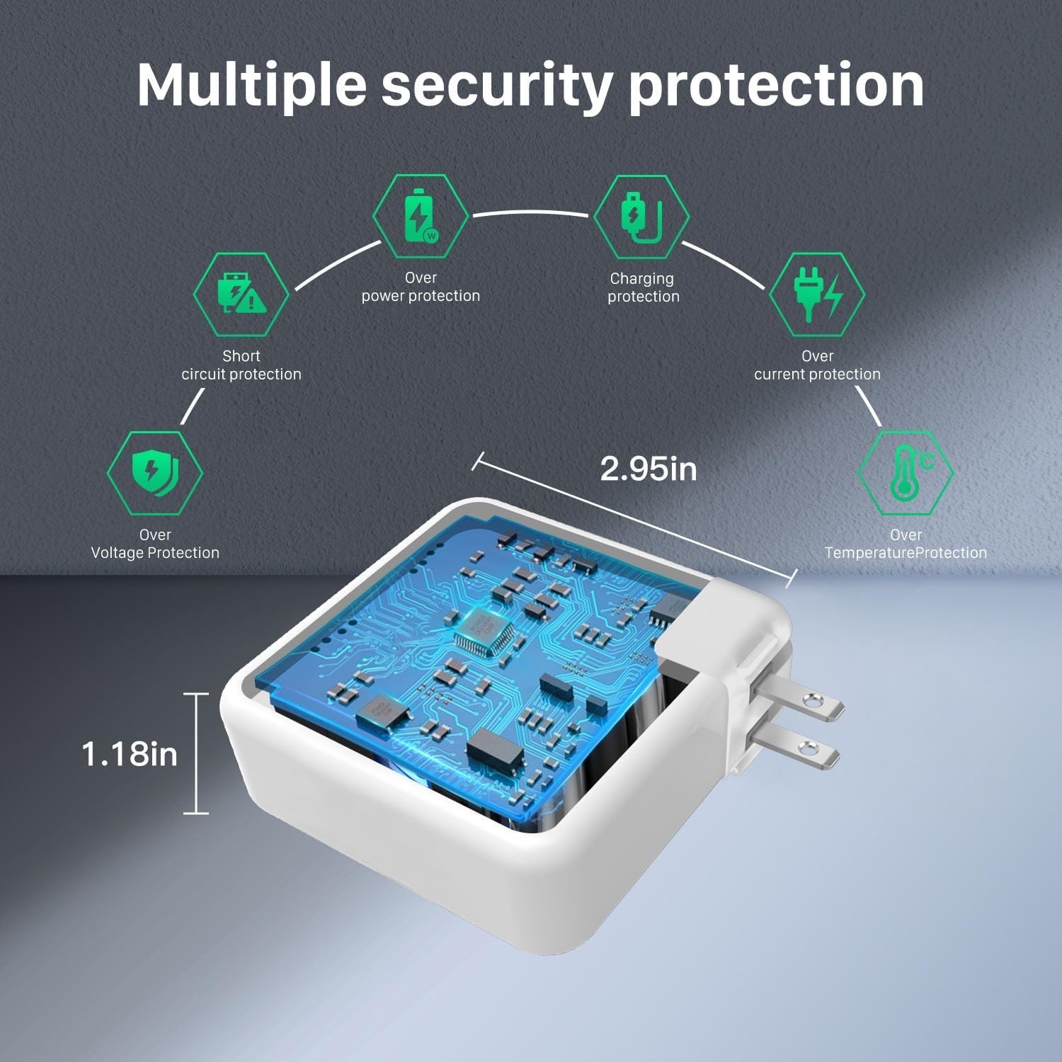 96W USB-C Charger Type C MacBook Pro 16/15”/14”/13” 2021/2020/2019/2018