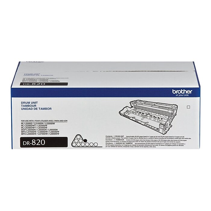 Genuine OEM Brother DR820 Drum Unit Open box