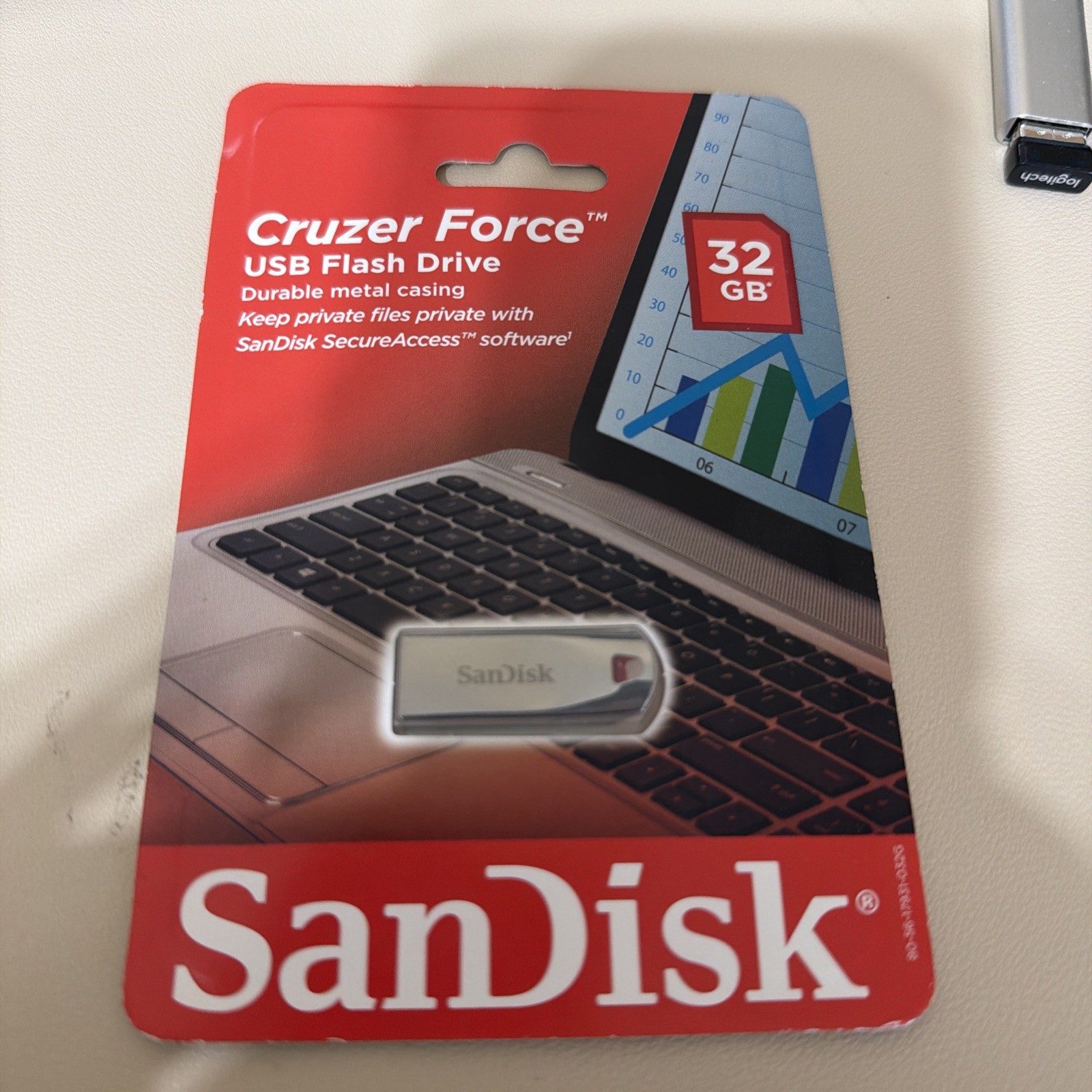SanDisk Cruzer Glide 32GB Memory Flash Drive Thumb/Pen/Jump/USB Stick NEW!!