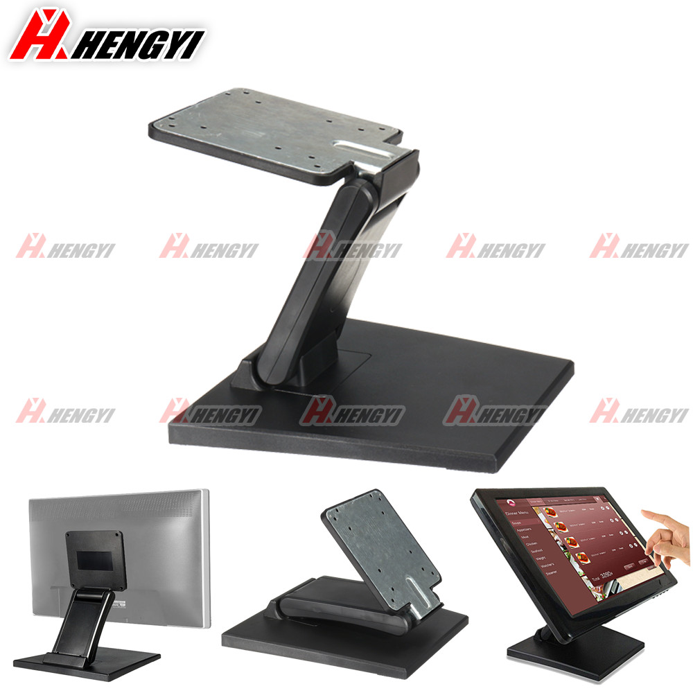 VESA TV LCD Display Touch Screen Stand 10′-27′ Tilt Mounted Fold Monitor Holder