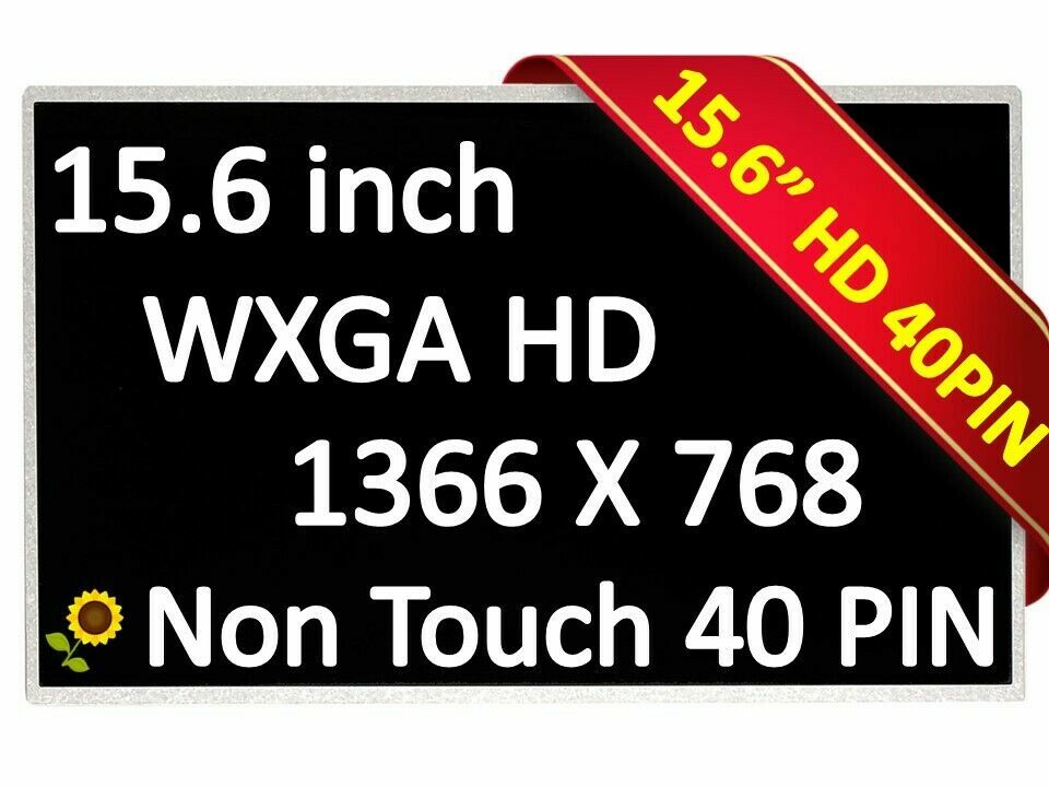 GIGABYTE RTL8188CEBT LAPTOP LED LCD Screen 15.6 WXGA HD Bottom Left