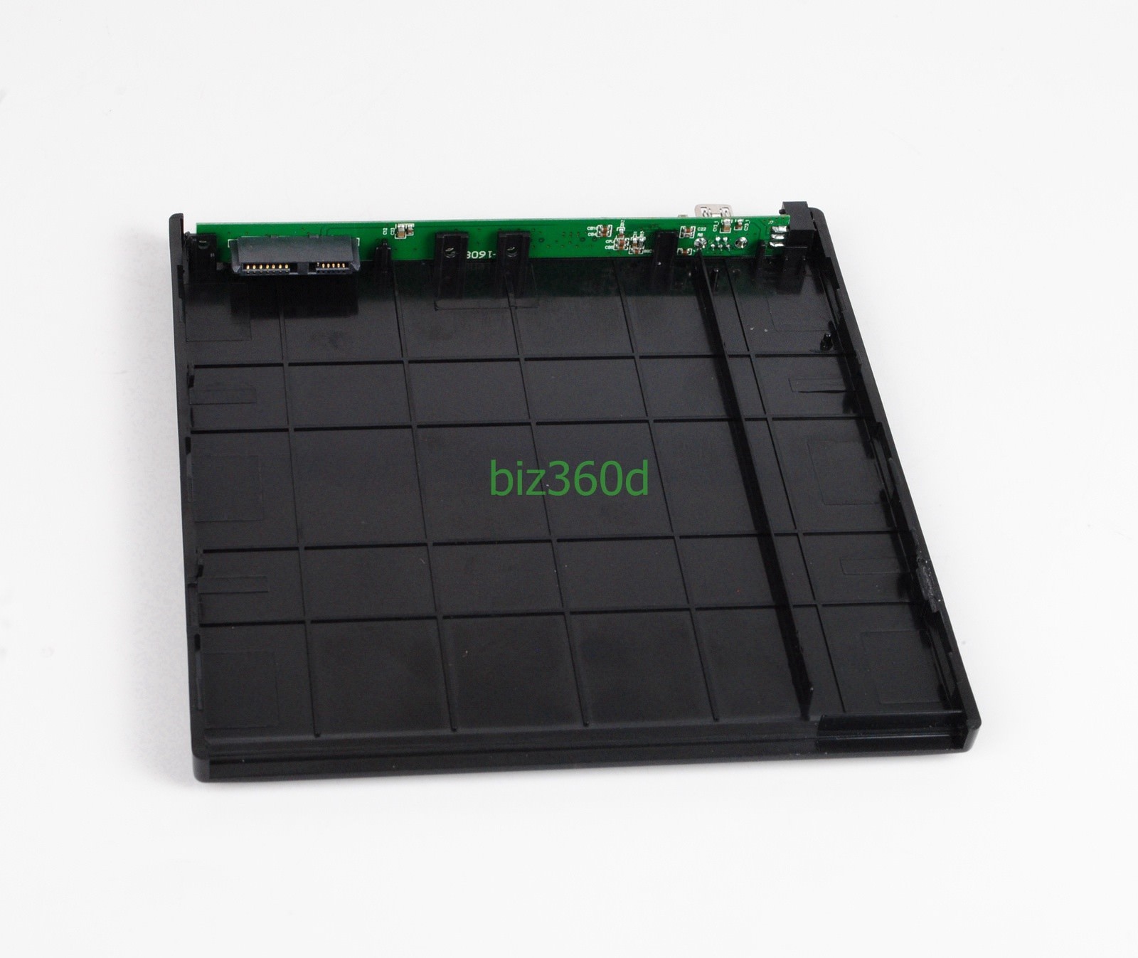 USB Slim External Case Enclosure For 12.7mm SATA CD DVD RW Burner Optical Drive