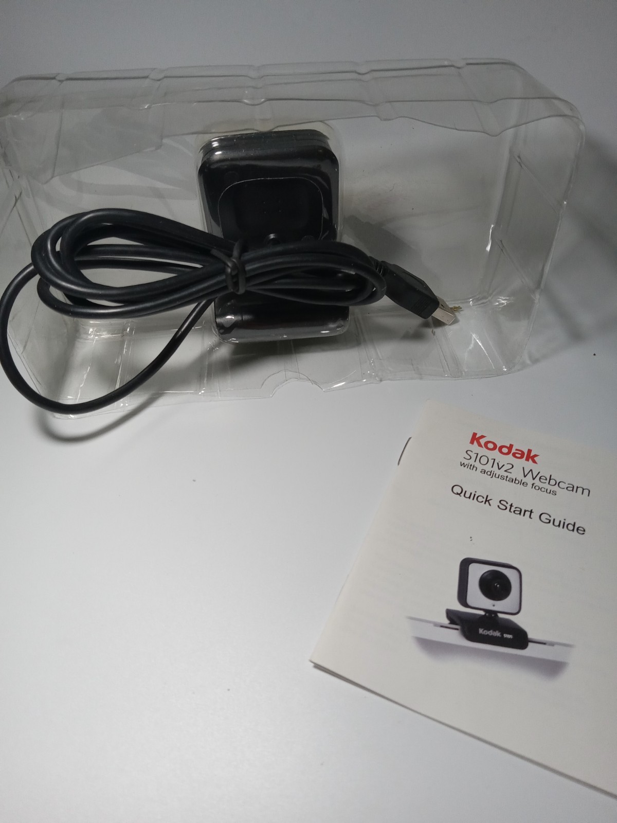 Kodak S101 Webcam NEW Win MAC Microphone Skype Messenger Parental Control