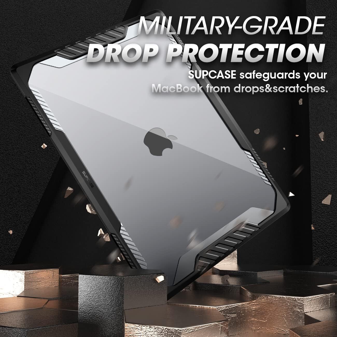 For Apple MacBook Air 15″(2023) SUPCASE DualLayer Laptop Case Cover Rugged Shell