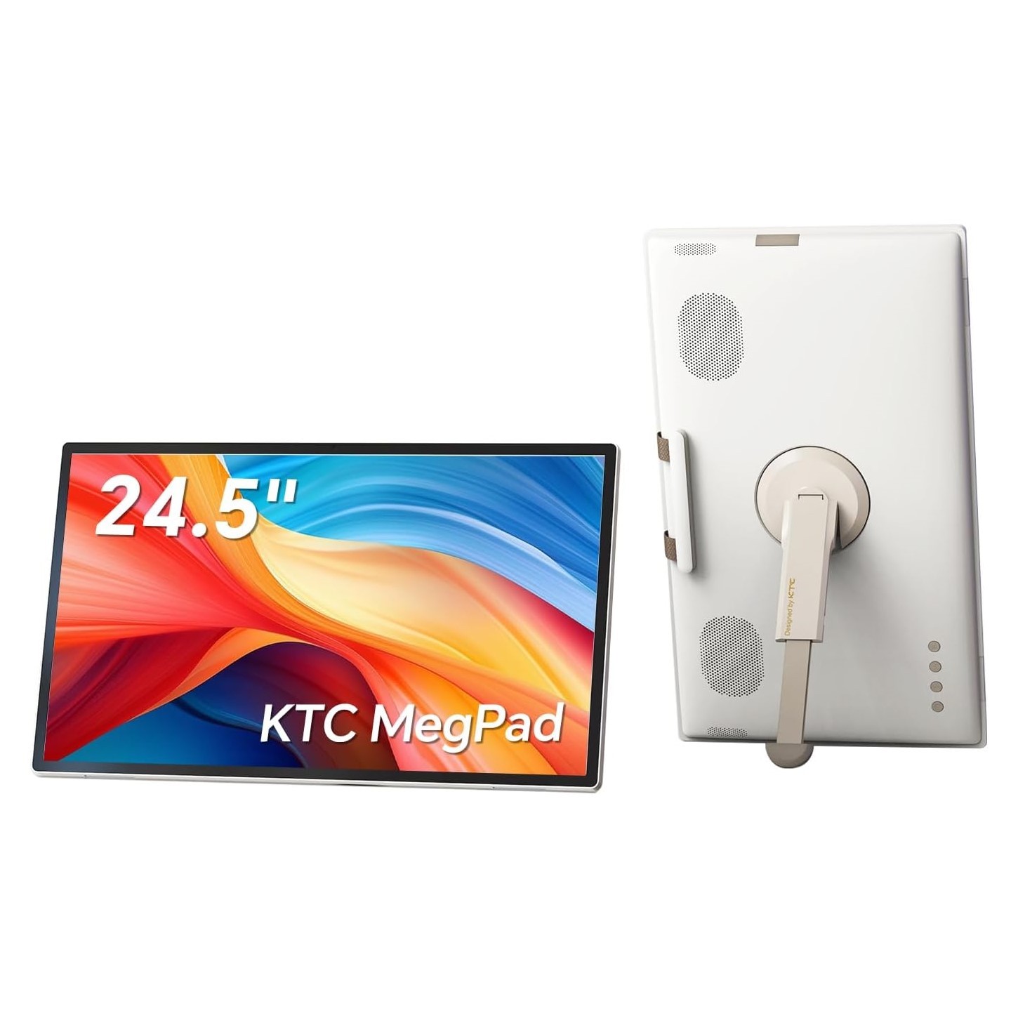 KTC A25Q5 25” MegPad Portable TV Touchscreen Monitor 1080P for Outdoor Camping