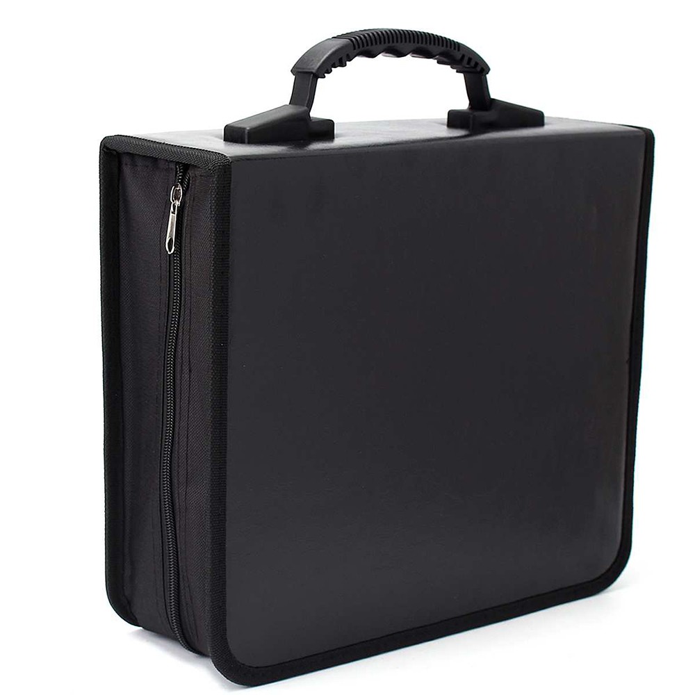 400/520 Disc CD Storage Binder Case w/ Handle Large Capacity Portable Organizer
