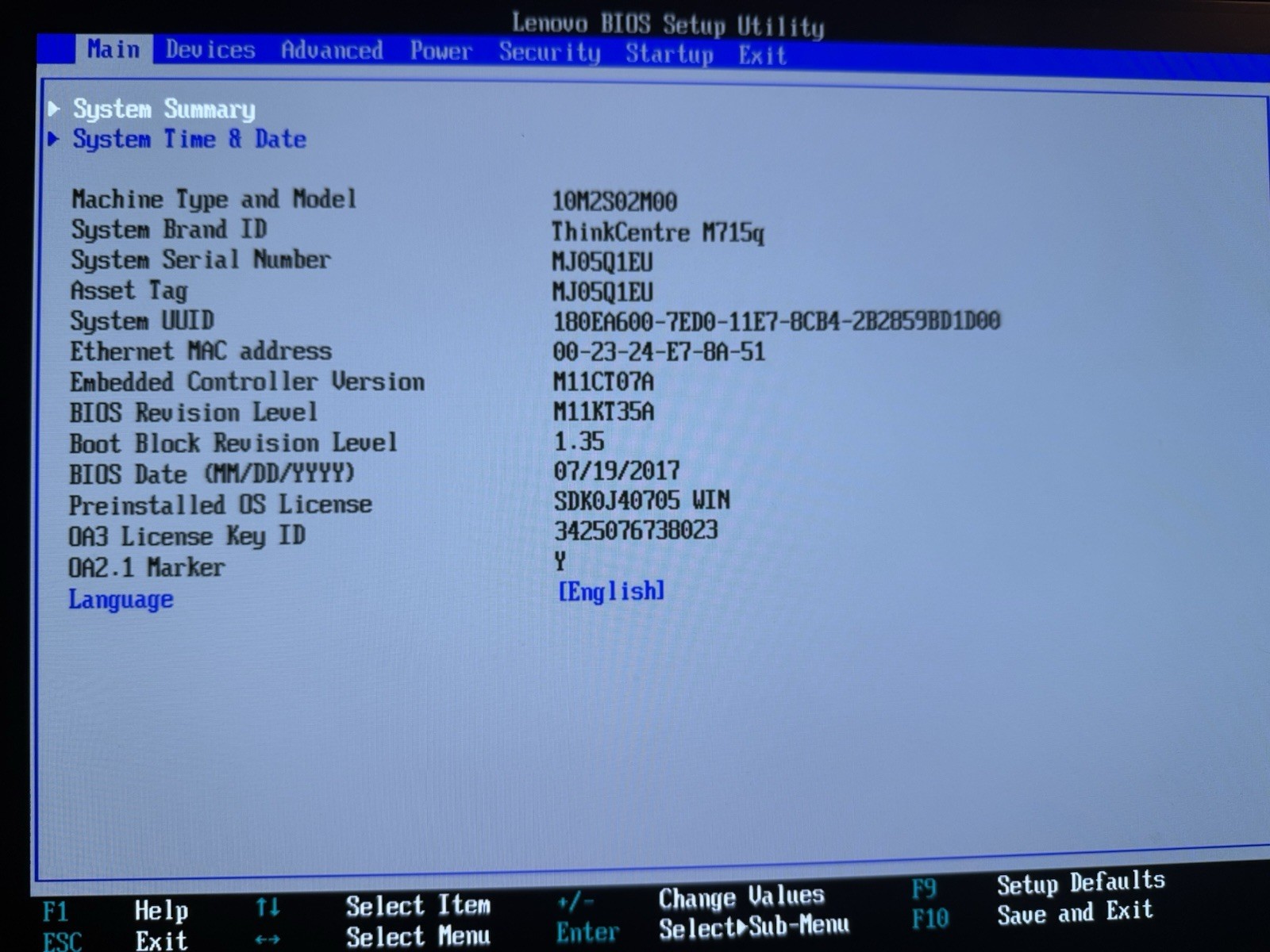 Lenovo ThinkCentre M715q TINY / AMD PRO A10-8770E / 8GB RAM / NO SSD/ W10P