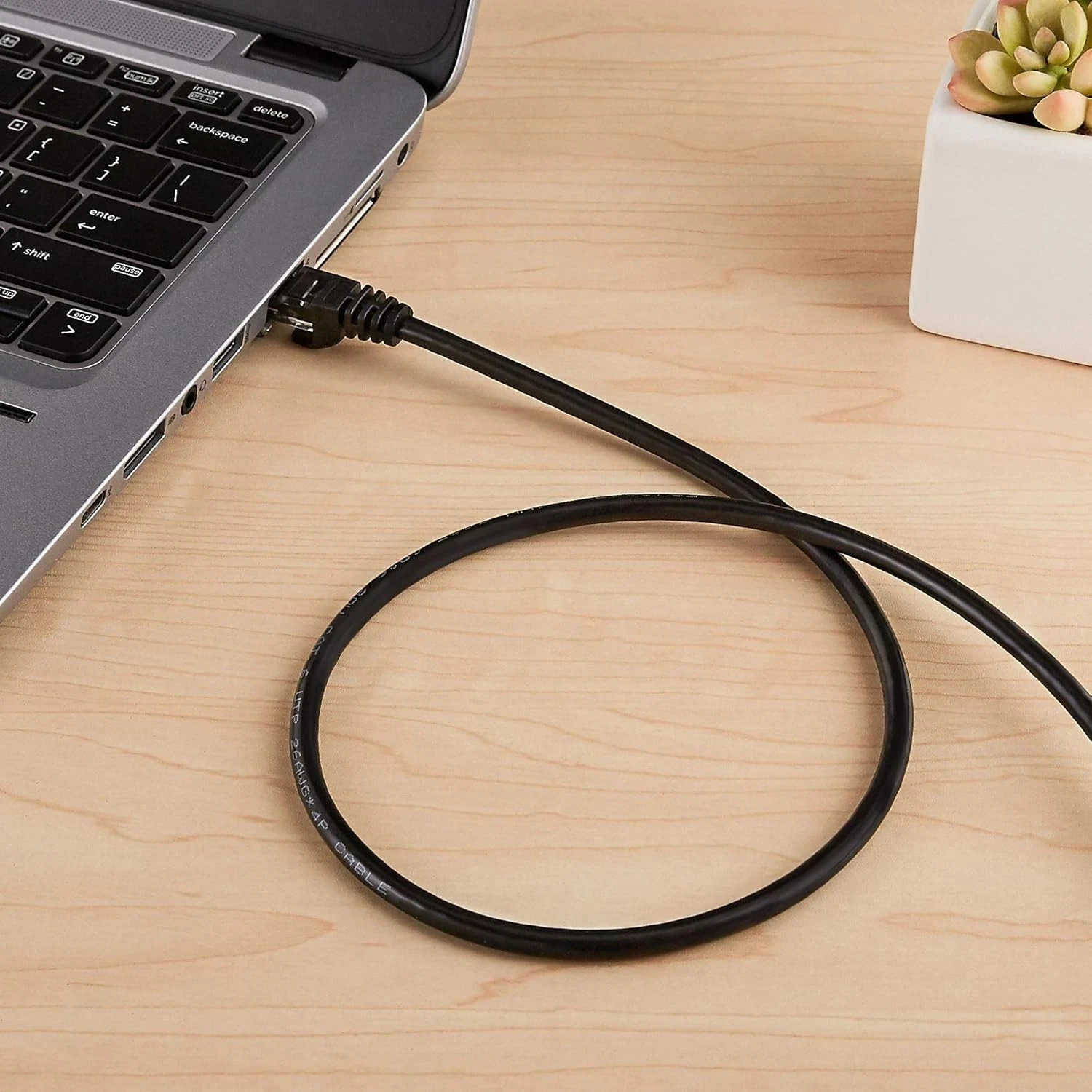 Cat-6 RJ45 Ethernet Patch Internet Cable – 5 Feet (1.5 Meters) Ekablemhq RJ45