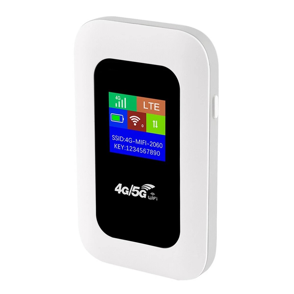 Unlocked 5G Wireless 3000 mAh WiFi Router Mobile Broadband MIFI LCD Hotspot US
