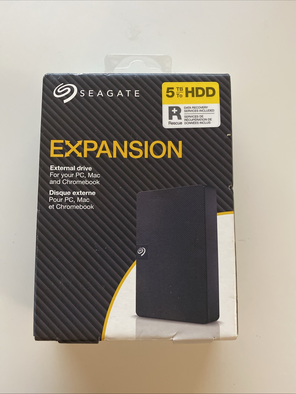 Seagate STKM5000400 5TB USB 3.0 2.5 in. External Hard Drive – Black, Sealed Box