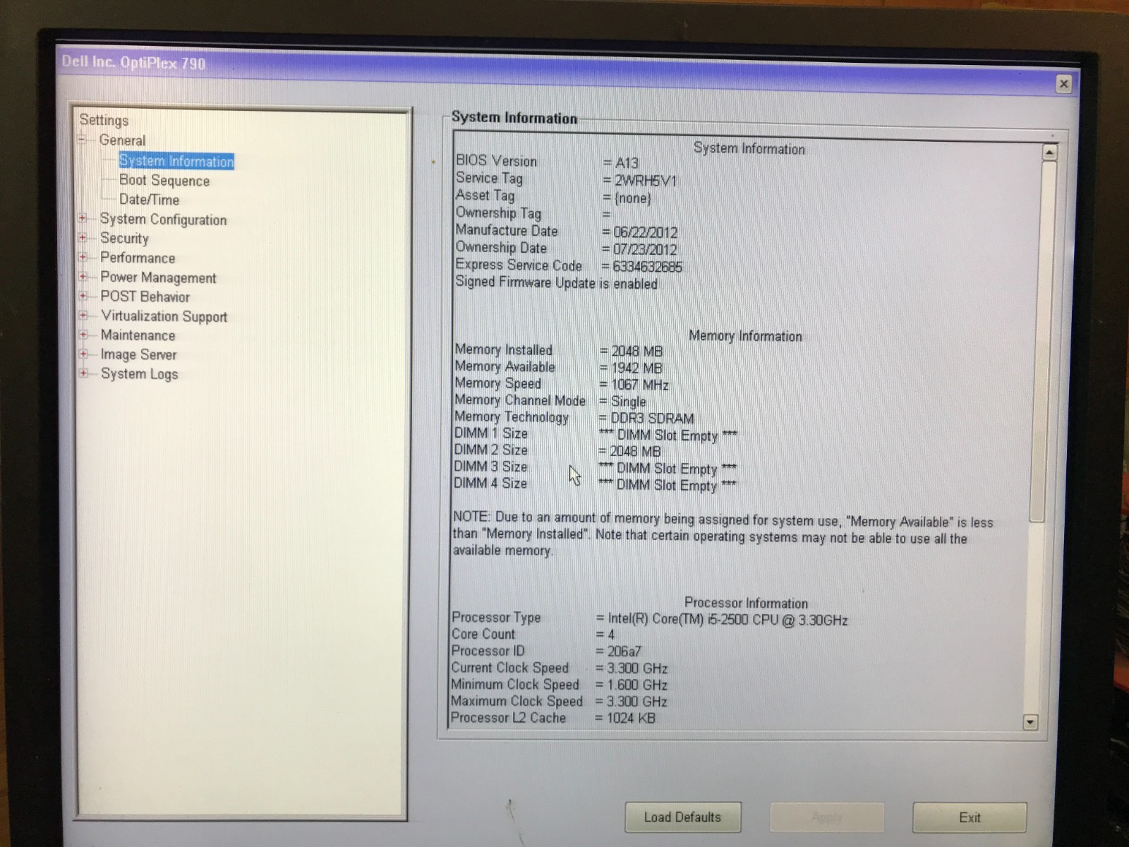 Fast Windows Xp Dell Computer 790 i5 3.3ghz 250gb HDD dvd/RW Dual monitor