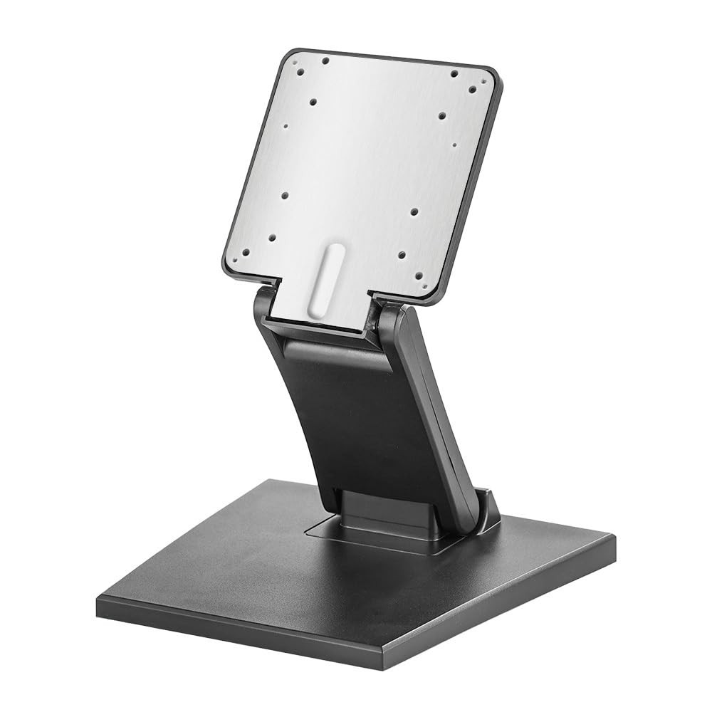 Adjustable Foldable Single Monitor Mount VESA 75×75/100x100mm Fits 1027 In