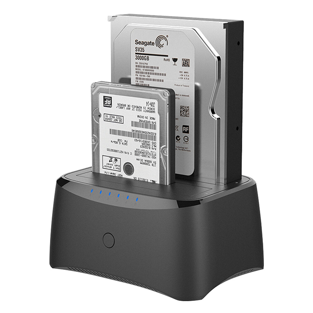 WAVLINK USB 3.0 SATA HDD SSD Docking Station Offline Clone 2.5″/3.5″ Hard Drive