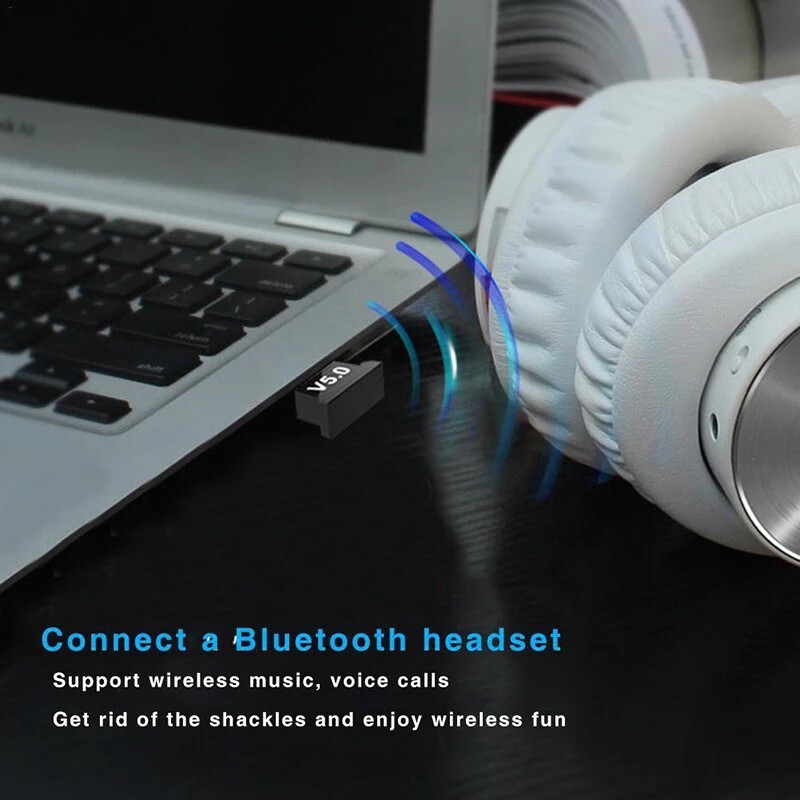 USB Bluetooth 5.0 Wireless Dongle Adapter Receiver For Windows PC Real 5.0 USA