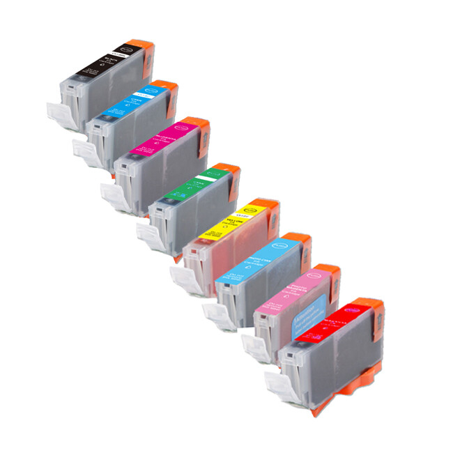 CLI-8 Printer Ink Cartridge with Red Green use for with Pixma Pro9000 Mark II