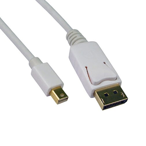 15FT Mini DisplayPort Male to DisplayPort Male Video 10H1-62115