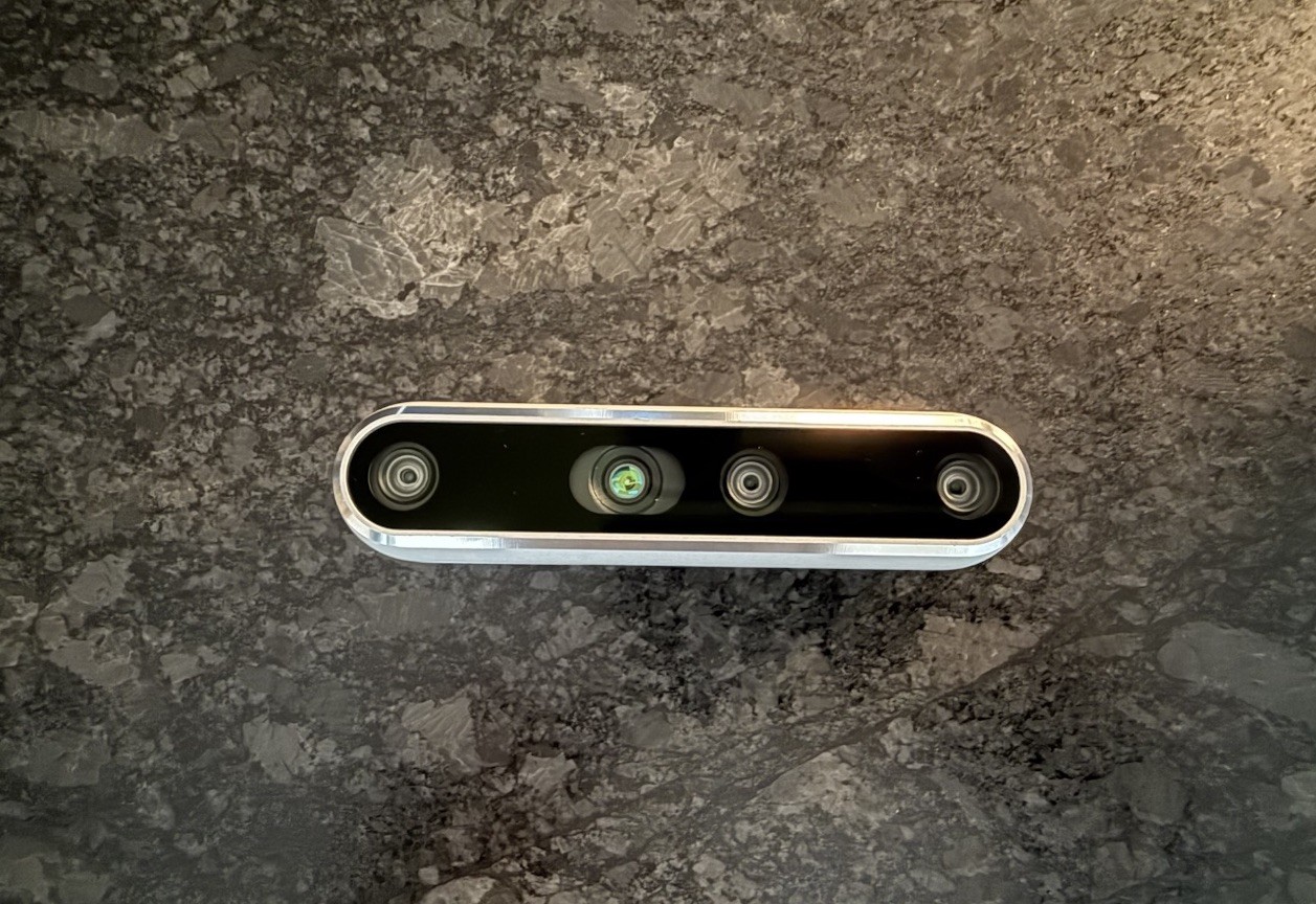 Intel RealSense D455 Depth Camera Global Shutter USB-C 720p 90fps Silver/Black